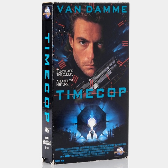 📼 VHS 1995 Time Cop Movie Jean-Claude Van Damme - Picture 1 of 5